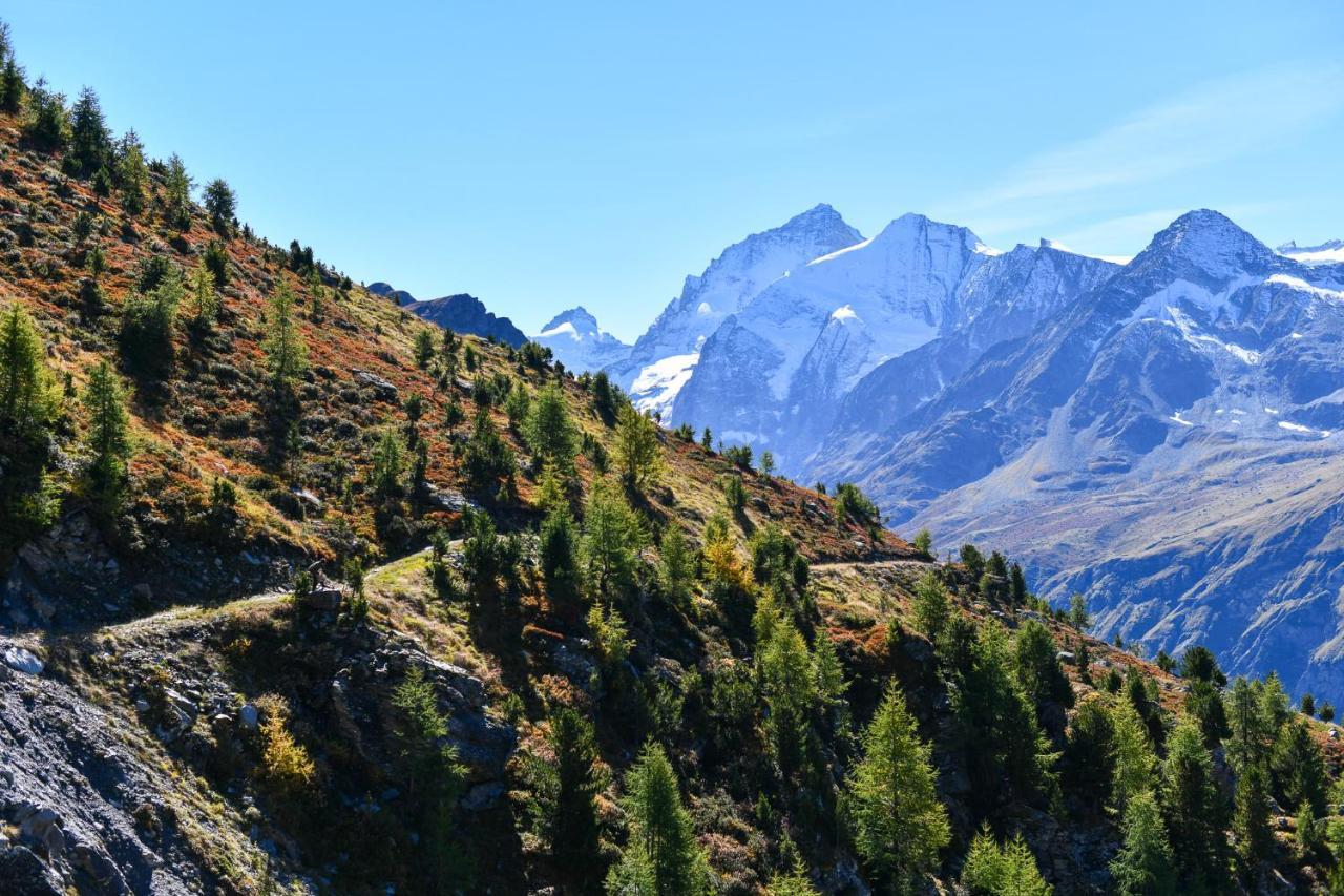 Hotel Le Besso - Swiss Romantic Lodge Zinal Bagian luar foto