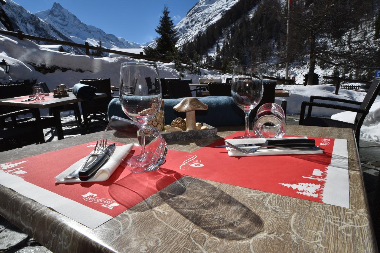 Hotel Le Besso - Swiss Romantic Lodge Zinal Bagian luar foto