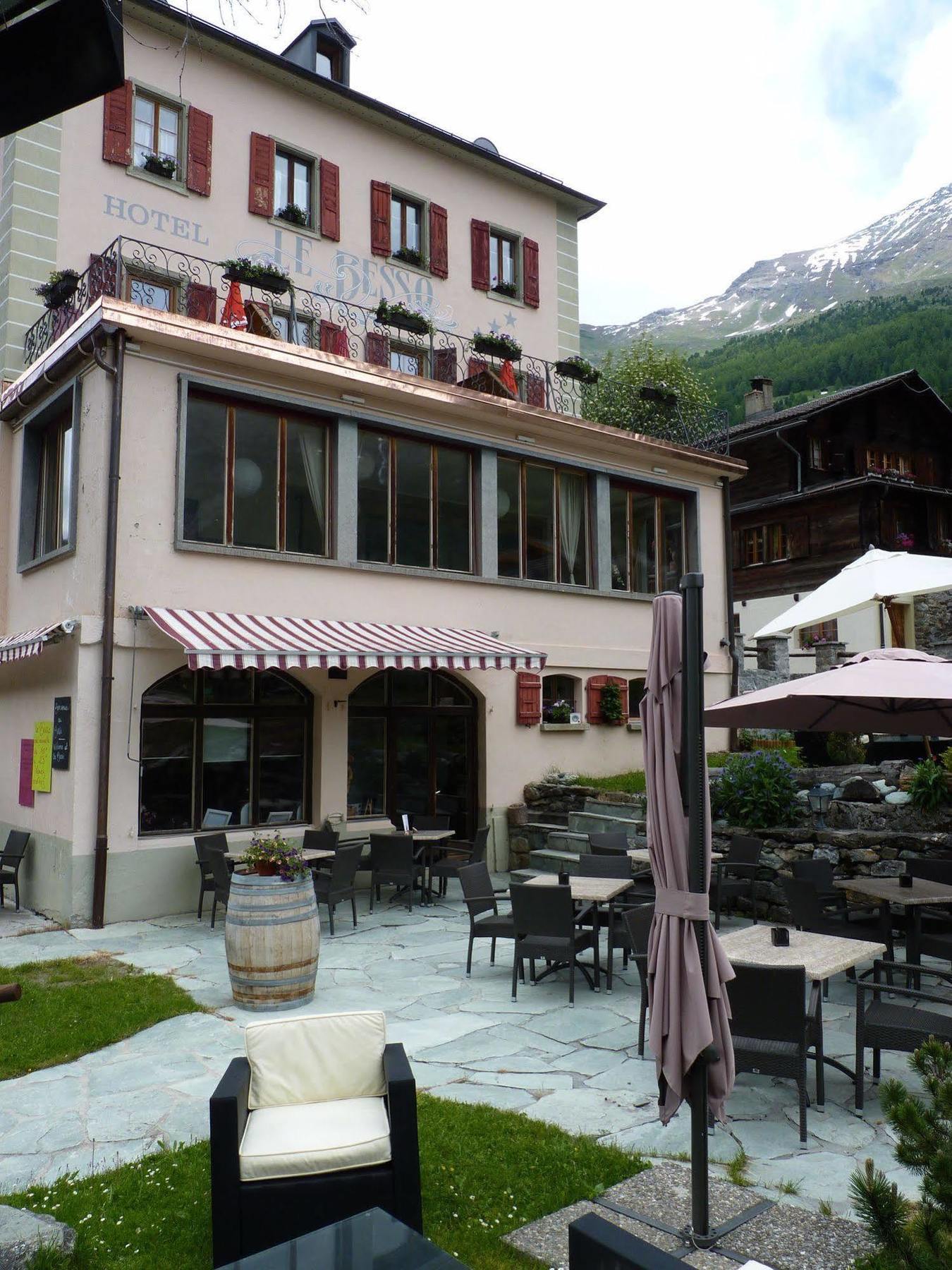 Hotel Le Besso - Swiss Romantic Lodge Zinal Bagian luar foto